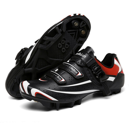 Outdoor Non-lock Cycling Shoes, Rubber Sole Men And Women Couple All-terrain Cycling Shoes - ROUTINE FASHION